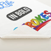 レインボーブラシアート「ストロークはっきりした内の生活」引用文 シェルパブランケット (3/4)