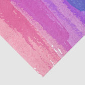 レインボーブラシストロークアーティストカラフルおもしろいギフトラップ 薄葉紙 (詳細)