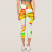 レインボーブラシ カプリレギンス (裏面)