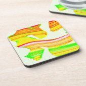 レインボーブラシ コースター (左側)