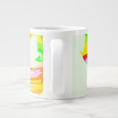 レインボーブラシ ジャンボコーヒーマグカップ (裏面)