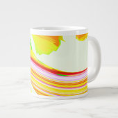 レインボーブラシ ジャンボコーヒーマグカップ (正面右)