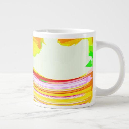 レインボーブラシ ジャンボコーヒーマグカップ (右)