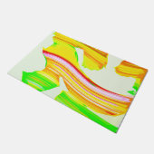 レインボーブラシ ドアマット (アングル)