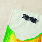 レインボーブラシ ビーチタオル (インサイチュ)