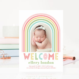 レインボーブリスベビー誕生発表 シーズンカード