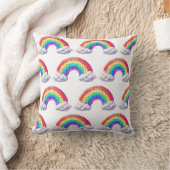 レインボーブリッジから夢 クッション (ブランケット)