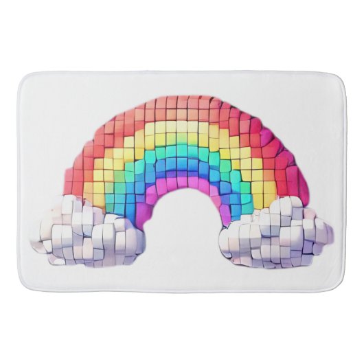 レインボーブリッジから夢 バスマット (正面)