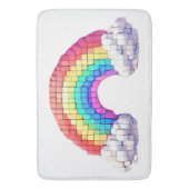 レインボーブリッジから夢 バスマット (正面縦)