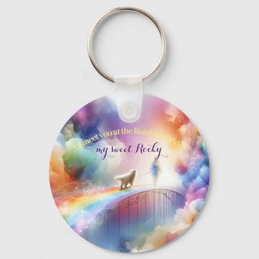 レインボーブリッジでお会いしよう キーホルダー (正面)