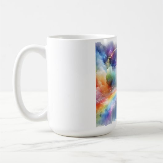 レインボーブリッジでお会いしよう コーヒーマグカップ (左)