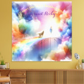 レインボーブリッジで会おう キャンバスプリント (インサイチュ (リビング))