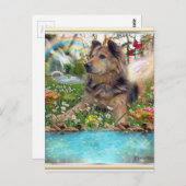 レインボーブリッジで待つ ポストカード (正面/裏面)