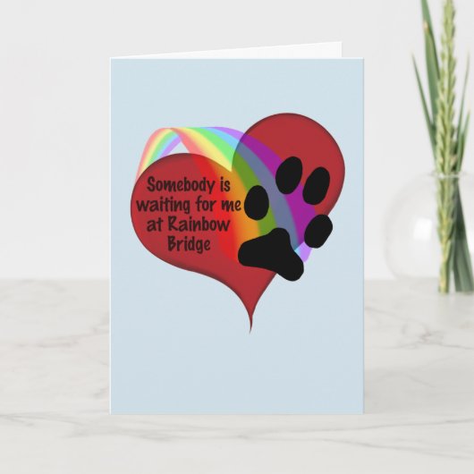 レインボーブリッジカードで誰かが待っている カード (正面)