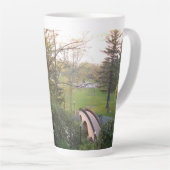 レインボーブリッジサンセットアットグローブシティカレッジ カフェラテマグ (右アングル)