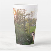 レインボーブリッジサンセットアットグローブシティカレッジ カフェラテマグ (正面)