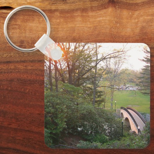 レインボーブリッジサンセットアットグローブシティカレッジ キーホルダー (正面)