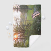 レインボーブリッジサンセットアットグローブシティカレッジ ゴルフタオル (インサイチュ)