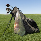 レインボーブリッジサンセットアットグローブシティカレッジ ゴルフタオル (グリーン)