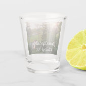 レインボーブリッジサンセットアットグローブシティカレッジ ショットグラス (裏面)