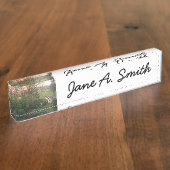 レインボーブリッジサンセットアットグローブシティカレッジ デスクネームプレート (側面)