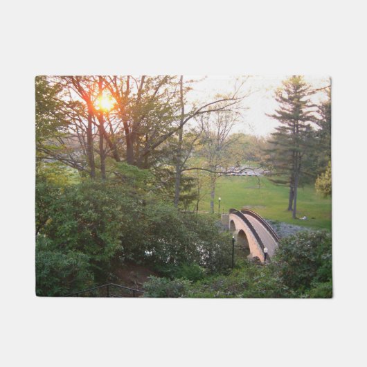 レインボーブリッジサンセットアットグローブシティカレッジ ドアマット (正面)