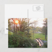 レインボーブリッジサンセットアットグローブシティカレッジ ポストカード (正面/裏面)