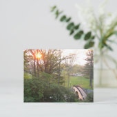 レインボーブリッジサンセットアットグローブシティカレッジ ポストカード (スタンド正面)