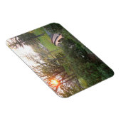 レインボーブリッジサンセットアットグローブシティカレッジ マグネット (右側)