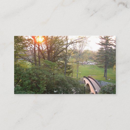 レインボーブリッジサンセットアットグローブシティカレッジ 名刺 (裏面)