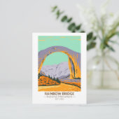 レインボーブリッジナショナルモニュメントユタヴィンテージ ポストカード (スタンド正面)