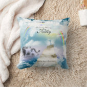 レインボーブリッジペットキャットメモリアル クッション (ブランケット)