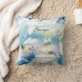 レインボーブリッジペットヤギ記念碑 クッション (ブランケット)