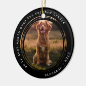 レインボーブリッジ写真ペット記念館 セラミックオーナメント (左)