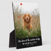 レインボーブリッジ写真ペット記念館 フォトプラーク (側面)