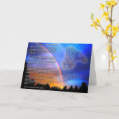 レインボーブリッジ同情カード カード (黄色い花)