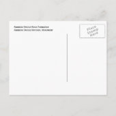 レインボーブリッジ国定記念物はがき ポストカード (裏面)