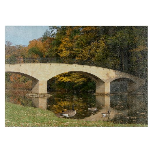 レインボーブリッジ秋アットグローブシティカレッジ カッティングボード (正面)