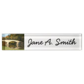 レインボーブリッジ秋アットグローブシティカレッジ デスクネームプレート (正面)