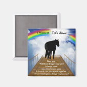 レインボーブリッジ記念馬詩 マグネット (正面/裏面)