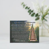 レインボーブリッジ詩の共感表 ポストカード (スタンド正面)