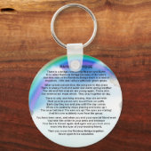 レインボーブリッジ詩 キーホルダー (正面)