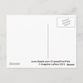 レインボーブリッジ詩 ポストカード (裏面)