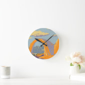 レインボーブリッジ ラウンド壁時計 (ホーム)