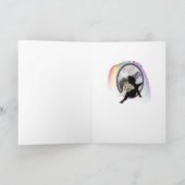 レインボーブリッジ ワイマラナー エンジェル カード (内部)