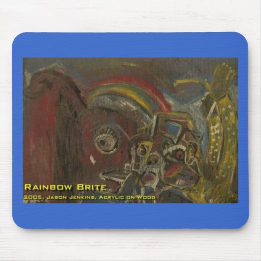 レインボーブリット マウスパッド (正面)