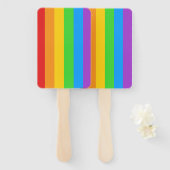 レインボーブリーズプライド ハンドファン (正面&裏面)