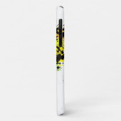 レインボーブルエレファント抽象デザイン Case-Mate iPhoneケース (裏面/左)