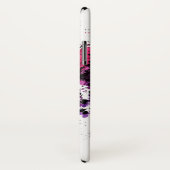 レインボーブルエレファント抽象芸術 Case-Mate iPhoneケース (裏面/右)