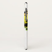 レインボーブルエレファント抽象芸術 Case-Mate iPhoneケース (裏面/左)